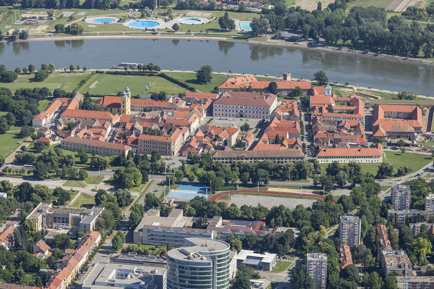 Osijek from the air